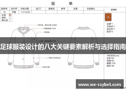 足球服装设计的八大关键要素解析与选择指南 足球服装设计的八大关键要素解析与选择指南